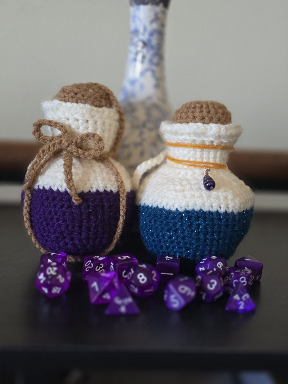 Handmade By Me D&D Dice Bags.